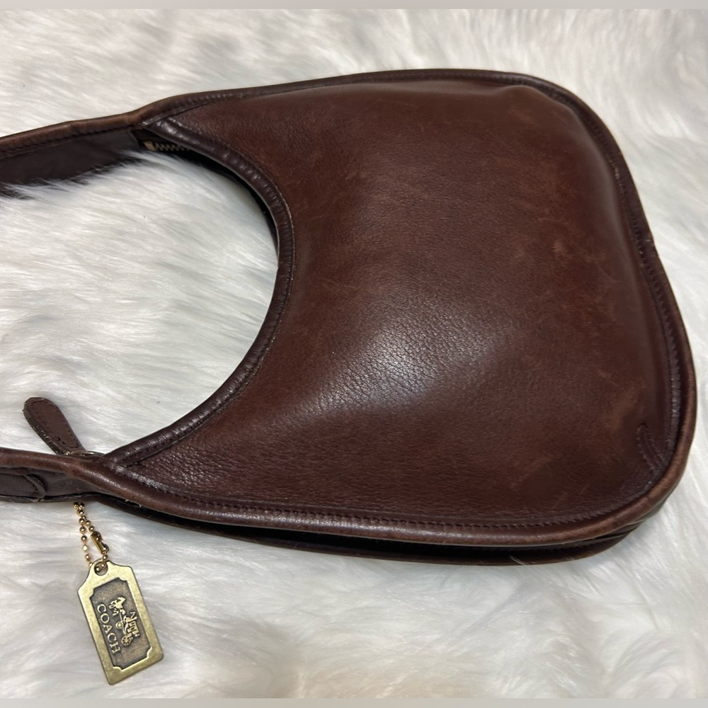 Coach VTG 1998 ERGO Mini Zip 9020 Mahogany Bag - Picture 8 of 16